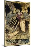 'The Tell-Tale Heart' by Edgar Allan Poe-Arthur Rackham-Mounted Giclee Print