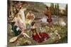 The Telling of One of the Decameron Stories-Italian School-Mounted Giclee Print