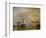 The Temeraire Towed to Her Last Berth (AKA The Fighting Temraire)-JMW Turner-Framed Giclee Print