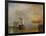 The Temeraire Towed to Her Last Berth (AKA The Fighting Temraire)-JMW Turner-Framed Giclee Print