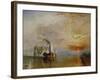 The Temeraire Towed to Her Last Berth (AKA The Fighting Temraire)-JMW Turner-Framed Giclee Print