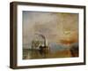 The Temeraire Towed to Her Last Berth (AKA The Fighting Temraire)-JMW Turner-Framed Giclee Print