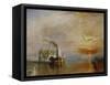 The Temeraire Towed to Her Last Berth (AKA The Fighting Temraire)-JMW Turner-Framed Stretched Canvas
