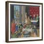 The Temperate and the Intemperate, c.1475-80-Master of the Dresden Prayer Book-Framed Giclee Print