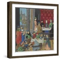 The Temperate and the Intemperate, c.1475-80-Master of the Dresden Prayer Book-Framed Giclee Print