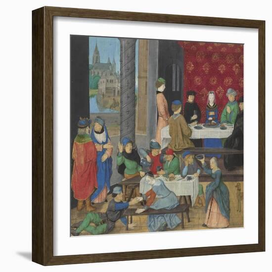 The Temperate and the Intemperate, c.1475-80-Master of the Dresden Prayer Book-Framed Giclee Print