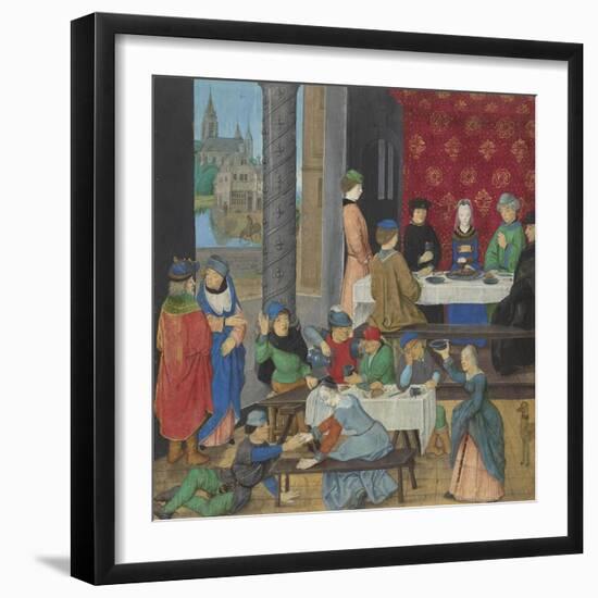 The Temperate and the Intemperate, c.1475-80-Master of the Dresden Prayer Book-Framed Giclee Print