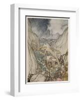 The Tempest, Ariel-Arthur Rackham-Framed Art Print