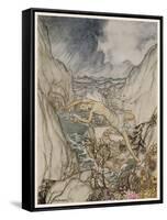 The Tempest, Ariel-Arthur Rackham-Framed Stretched Canvas