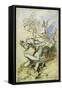 The Tempest by William Shakespeare-Arthur Rackham-Framed Stretched Canvas
