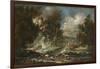 The Tempest, c.1710-1720-Alessandro Magnasco-Framed Giclee Print