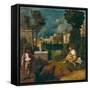 The Tempest, c1508-Giorgione-Framed Stretched Canvas