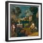The Tempest, c1508-Giorgione-Framed Giclee Print