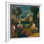 The Tempest, c1508-Giorgione-Framed Giclee Print