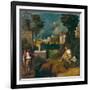 The Tempest, c1508-Giorgione-Framed Giclee Print