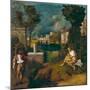 The Tempest, c1508-Giorgione-Mounted Giclee Print
