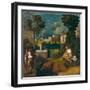 The Tempest, c1508-Giorgione-Framed Giclee Print