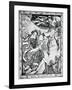 The Tempest - Caption-Walter Crane-Framed Giclee Print