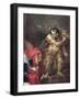 The Tempest, Detail of Caliban (Detail)-William Hogarth-Framed Giclee Print