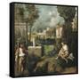 The Tempest-Giorgione-Framed Stretched Canvas