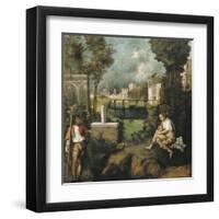 The Tempest-Giorgione-Framed Art Print