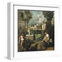 The Tempest-Giorgione-Framed Art Print