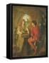 The Tempest-Lucy Madox Brown-Framed Stretched Canvas