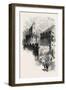 The Templars Church at Luz, the Pyrenees, France, 19th Century-null-Framed Premium Giclee Print