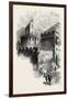 The Templars Church at Luz, the Pyrenees, France, 19th Century-null-Framed Giclee Print