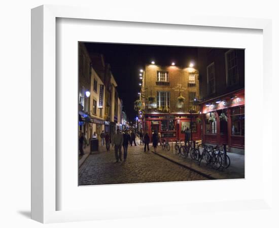 The Temple Bar Pub, Temple Bar, Dublin, County Dublin, Republic of Ireland (Eire)-Sergio Pitamitz-Framed Photographic Print