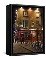 The Temple Bar Pub, Temple Bar, Dublin, County Dublin, Republic of Ireland (Eire)-Sergio Pitamitz-Framed Stretched Canvas