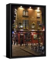 The Temple Bar Pub, Temple Bar, Dublin, County Dublin, Republic of Ireland (Eire)-Sergio Pitamitz-Framed Stretched Canvas