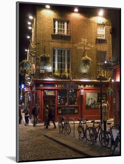The Temple Bar Pub, Temple Bar, Dublin, County Dublin, Republic of Ireland (Eire)-Sergio Pitamitz-Mounted Premium Photographic Print
