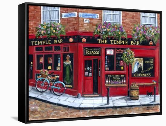 The Temple Bar-Marilyn Dunlap-Framed Stretched Canvas