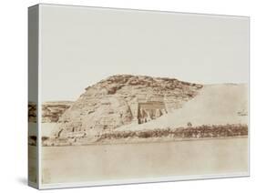 The Temple Complex of Abu Simbel, 1851-52-Félix Teynard-Stretched Canvas