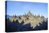 The Temple Complex of Borobodur, UNESCO World Heritage Site, Java, Indonesia, Southeast Asia, Asia-Michael Runkel-Stretched Canvas