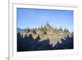 The Temple Complex of Borobodur, UNESCO World Heritage Site, Java, Indonesia, Southeast Asia, Asia-Michael Runkel-Framed Photographic Print