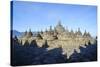 The Temple Complex of Borobodur, UNESCO World Heritage Site, Java, Indonesia, Southeast Asia, Asia-Michael Runkel-Stretched Canvas