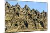 The Temple Complex of Borobodur, UNESCO World Heritage Site, Java, Indonesia, Southeast Asia, Asia-Michael Runkel-Mounted Photographic Print