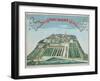 The Temple, from 'A Book of the Prospects of the Remarkable Places in and about the City of London'-Robert Morden-Framed Giclee Print