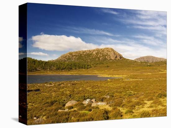 The Temple, Mt. Jerusalem and Lake Salome, Walls of Jerusalem National Park, Tasmania, Australia-Jochen Schlenker-Stretched Canvas