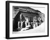 The Temple of Abu Simbel, Nubia, Egypt, 1878-Felix Bonfils-Framed Giclee Print