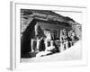 The Temple of Abu Simbel, Nubia, Egypt, 1878-Felix Bonfils-Framed Giclee Print
