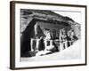 The Temple of Abu Simbel, Nubia, Egypt, 1878-Felix Bonfils-Framed Giclee Print