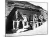 The Temple of Abu Simbel, Nubia, Egypt, 1878-Felix Bonfils-Mounted Giclee Print