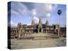 The Temple of Angkor Wat, Angkor, Siem Reap, Cambodia-Tim Hall-Stretched Canvas