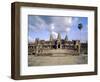 The Temple of Angkor Wat, Angkor, Siem Reap, Cambodia-Tim Hall-Framed Photographic Print