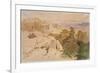 The Temple of Apollo at Bassae-Edward Lear-Framed Giclee Print