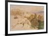 The Temple of Apollo at Bassae-Edward Lear-Framed Giclee Print