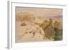 The Temple of Apollo at Bassae-Edward Lear-Framed Giclee Print